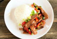 Sizzling Peppered Beef