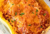 Spaghetti Squash Pizza