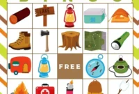 Free Printable Camping Bingo Fun