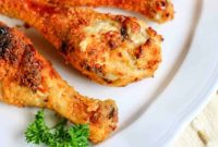 Crispy Air Fryer Buttermilk Chicken Legs