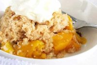 Easy Instant Pot Peach Cobbler
