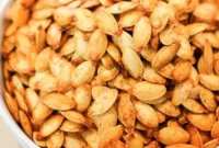Crispy Air Fried Pumpkin Seeds