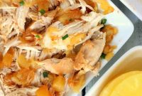 Pineapple Glazed Slow Cooker Chicken
