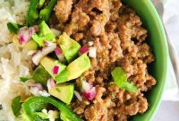 Quick Instant Pot Beef Taco Bowls