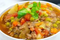 Hearty Instant Pot Burger Soup