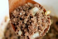 Flavorful Crockpot Ground Beef