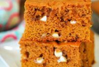 Golden Harvest Pumpkin Bars