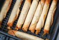 Crispy Air Fryer Frozen Taquitos