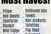 Ultimate College Dorm Packing Guide