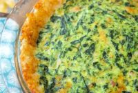 No-Fuss Spinach Quiche