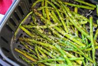 Crispy Ninja Foodi Air Fryer Asparagus