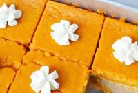Pumpkin Pie Bars