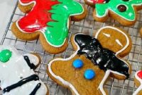 Air Fryer Gingerbread Cookies from Cake Mix