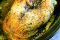 Tender Slow Cooker Turkey Crown