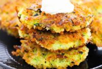 Crispy Air Fryer Zucchini Fritters