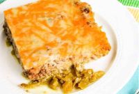 Cheesy Chile Relleno Bake