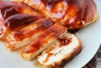 Juicy Air Fryer BBQ Chicken Breast