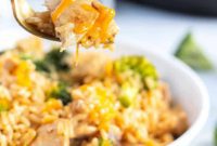 Easy Cheesy Instant Pot Chicken and Rice