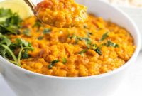 Instant Pot Curried Lentils