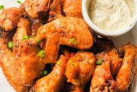 Perfectly Crispy Air Fryer Hot Wings