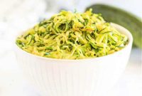 Crispy Air-Fried Zucchini Noodles