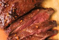 Savory Dry Rub Air Fryer Flank Steak
