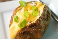 Easy Slow Cooker Baked Potatoes