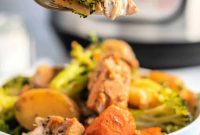 Speedy Instant Pot Chicken and Garden Vegetables