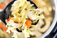 Instant Pot Chicken Noodle Soup Straight from the Freezer