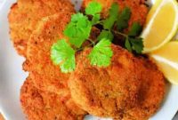 Golden Crispy Air Fryer Crab Cakes
