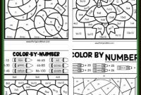 Print and Play Free Color by Number Printables