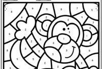Printable Animal Number Coloring Adventures