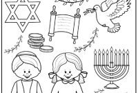 Free Printable Hanukkah Coloring Pages