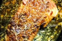 Slow Cooker Onion Soup Pork Roast