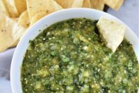 Homemade Qdoba Style Salsa Verde