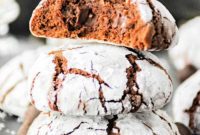 Frosted Fudge Crinkles
