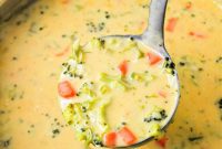 Hearty Broccoli Beer Cheese Soup