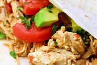 Quick Pressure Cooker Chicken Tacos