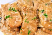 Succulent Slow Cooker Pork Chops with Velvety Gravy