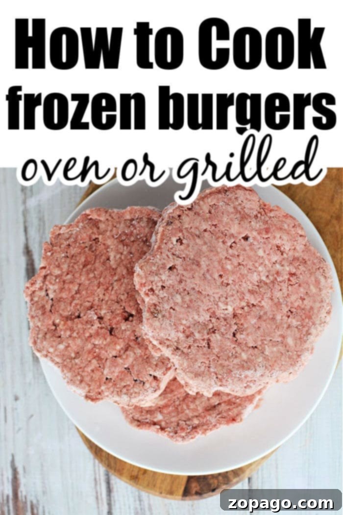 No Thaw Needed: Grill Frozen Burgers to Perfection 3 Grilled Frozen Hamburgers