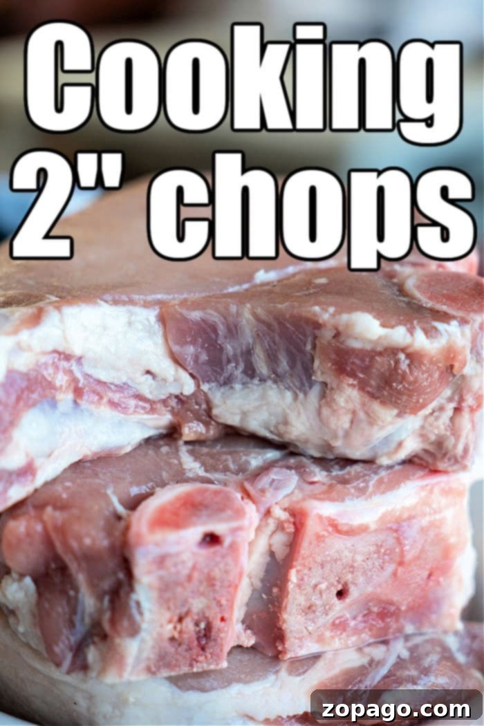 Mastering 2-Inch Thick Pork Chops 3 How to cook thick pork chops for maximum juiciness