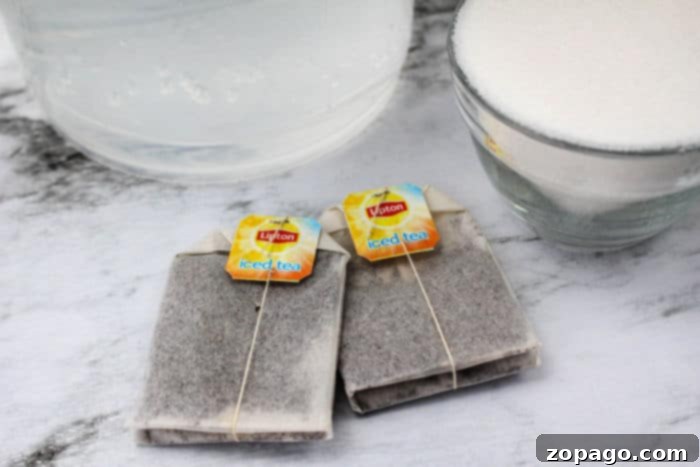 Classic Lipton Sweet Tea 3 Sweet Tea With Lipton Tea Bags