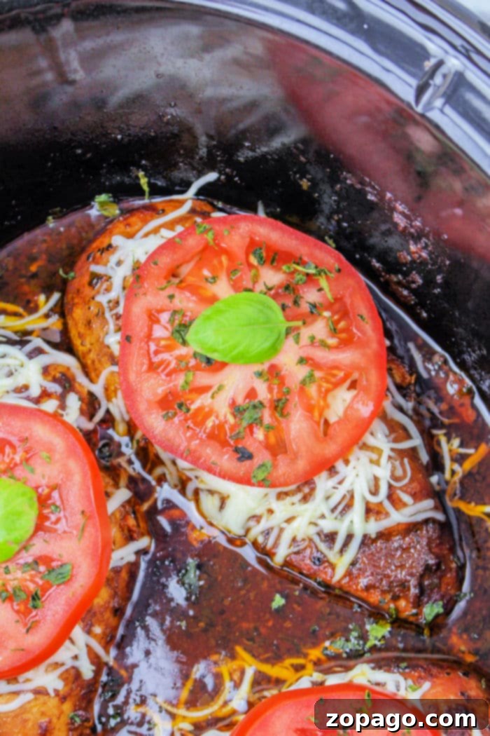 No Thaw Slow Cooker Chicken Breasts 2 Crockpot Chicken Frozen Breasts cooked to tender perfection, ready for a healthy dinner.