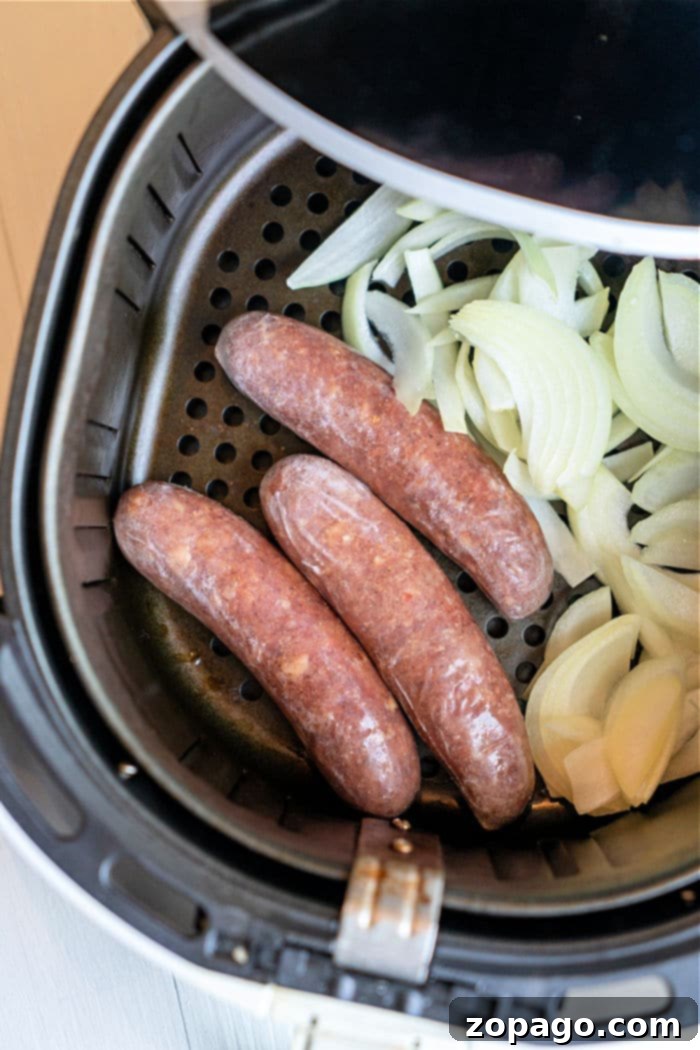 Crispy Air Fryer Frozen Sausage 5 Air Fryer Frozen Sausage