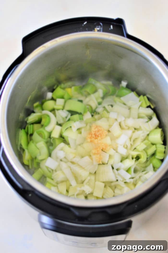Creamy Instant Pot Potato Leek Soup 5 InstaPot Potato Leek Soup