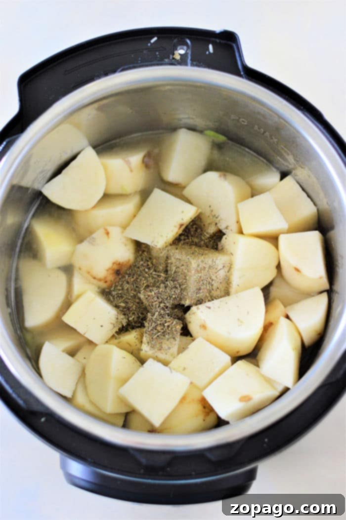 Creamy Instant Pot Potato Leek Soup 6 instant pot potato soup