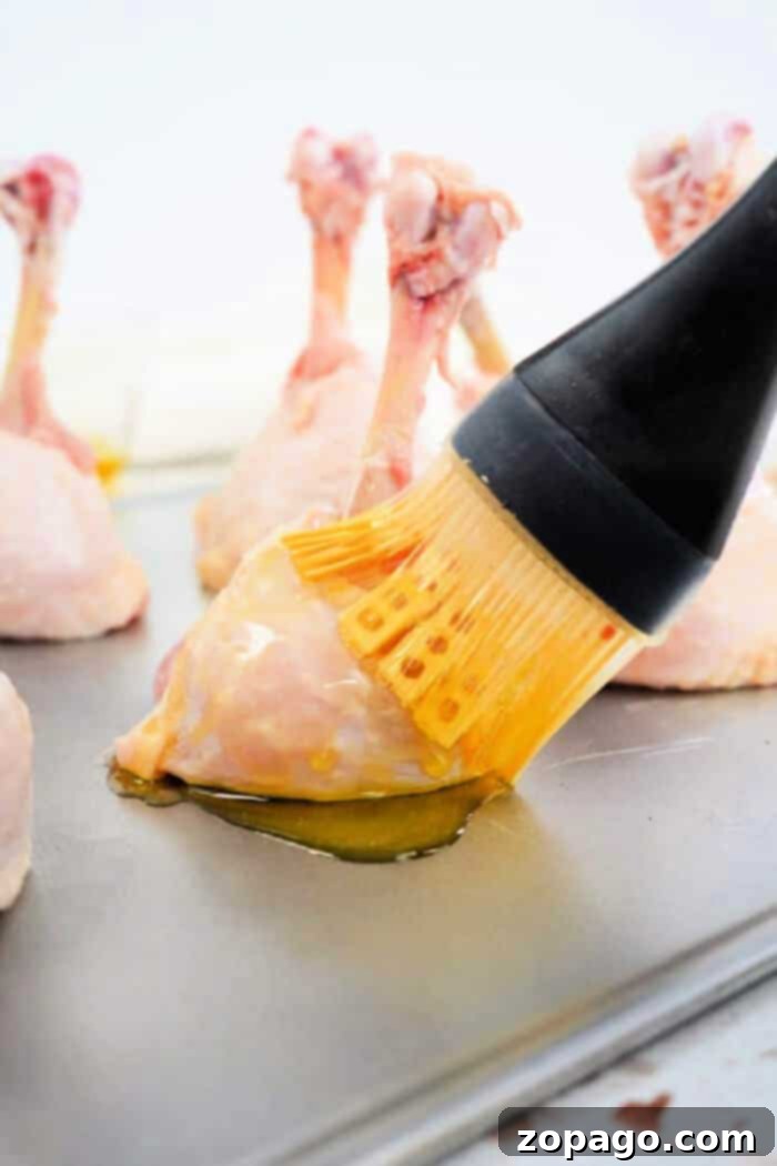 Delicious Lollipop Chicken Drumsticks Recipe 2 Delicious lollipop chicken drumsticks, perfectly cooked and ready to serve.