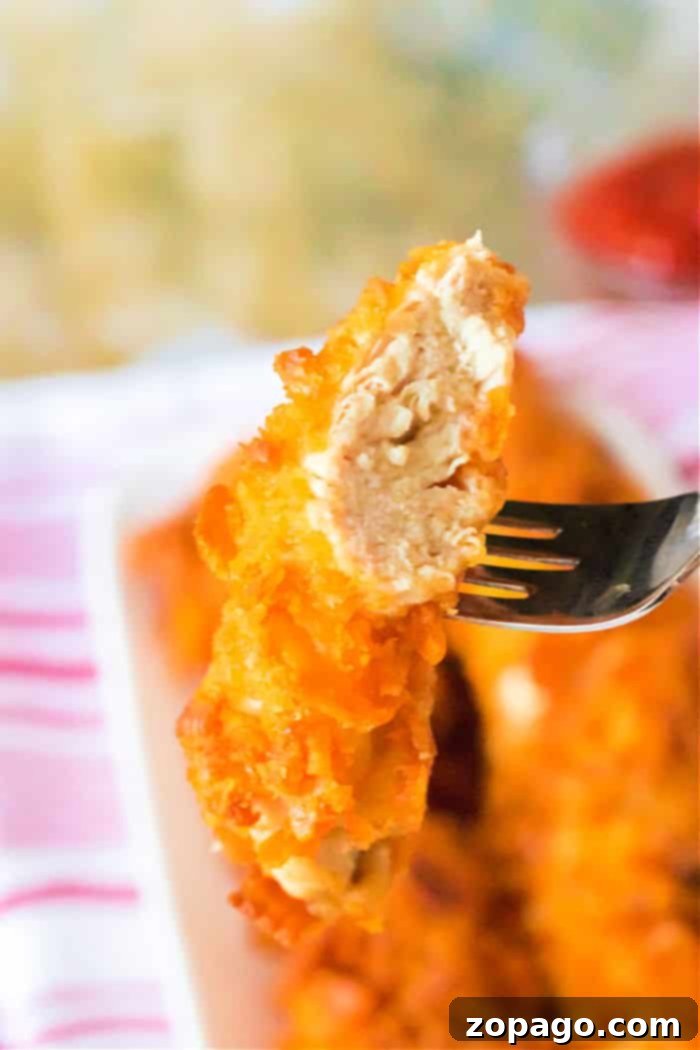 Cheddar Crunch Chicken Tenders 7 Cheez-its Chicken Tenders