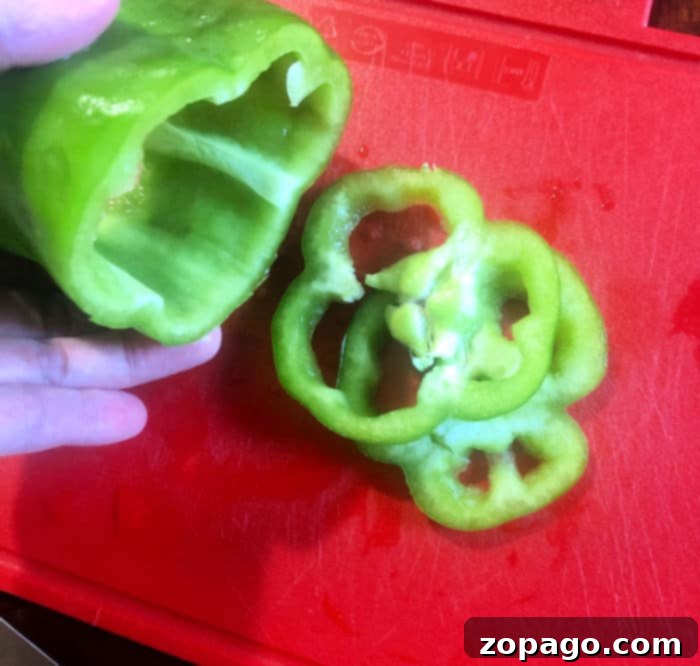How to Cut a Bell Pepper