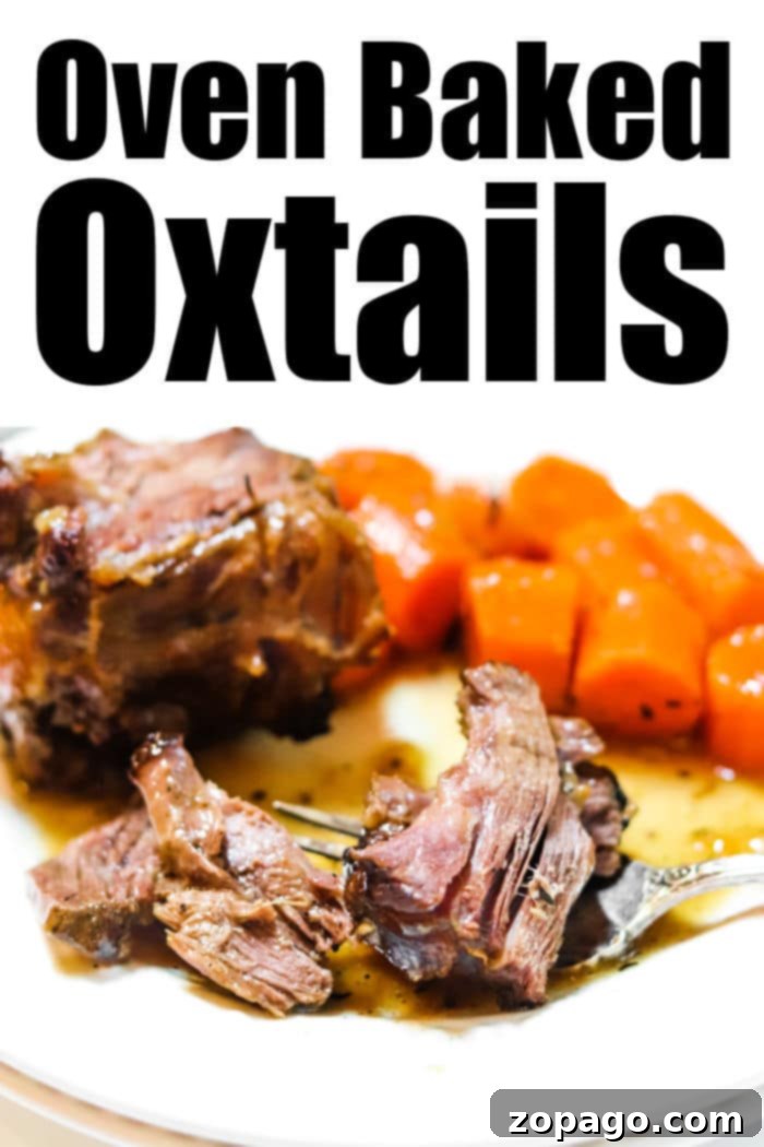 Perfect Oven-Braised Oxtails 2 Baked Oxtails, perfectly cooked and tender